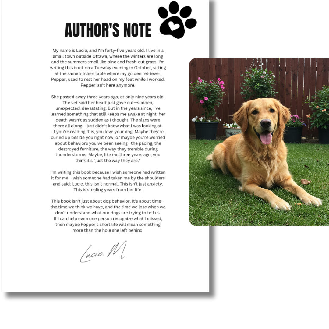 The Silent Thief — The Hidden Impact of Anxiety on Dogs